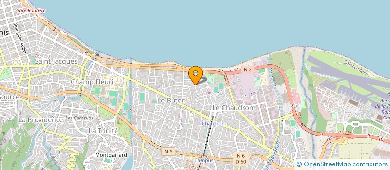 localisation de l'entreprise MADAME MARIE CLAIN à SAINT-DENIS