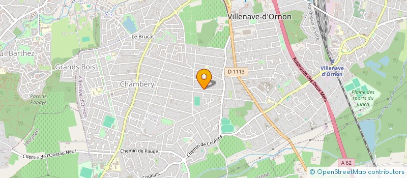 localisation de l'entreprise MADAME MARIE CLAIRE ALBERGHI  VILLENAVE-D'ORNON