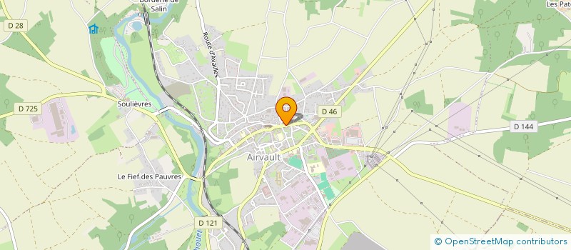 localisation de l'entreprise MADAME MARIE-CLAIRE BARRE  AIRVAULT