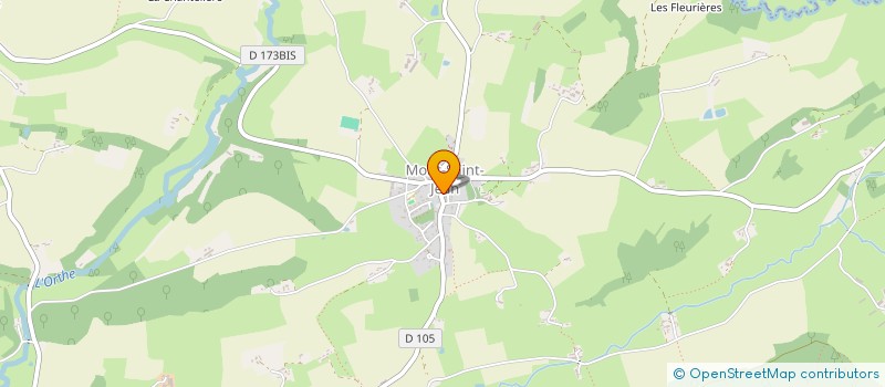 localisation de l'entreprise MADAME MARIE CLAIRE BOBIER  MONT-SAINT-JEAN