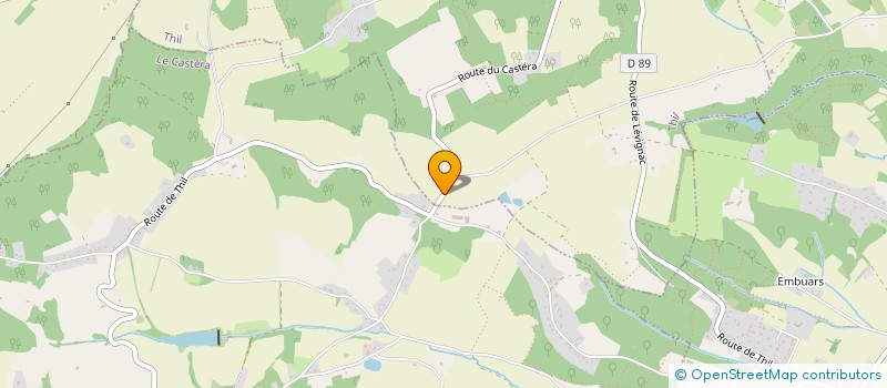 localisation de l'entreprise MADAME MARIE-CLAIRE BOUSSAROT  THIL