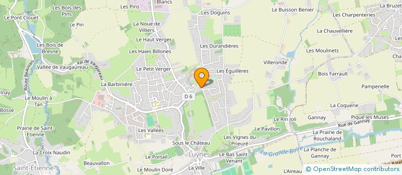 localisation de l'entreprise MADAME MARIE-CLAIRE BRISSON  LUYNES