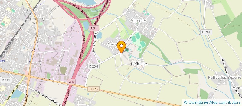 localisation de l'entreprise MADAME MARIE CLAIRE CAILLOT  VIGNOLES