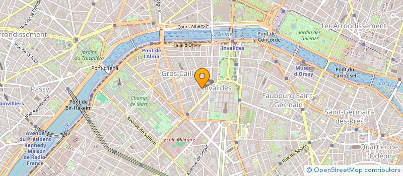 localisation de l'entreprise MADAME MARIE-CLAIRE CAPOBIANCO  PARIS