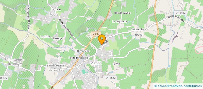 localisation de l'entreprise MADAME MARIE-CLAIRE CARLIER  CAMPUGNAN