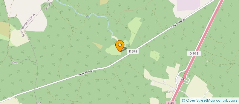 localisation de l'entreprise MADAME MARIE CLAIRE COYOLA  CASTETS