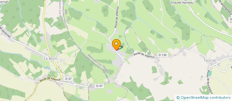 localisation de l'entreprise MADAME MARIE-CLAIRE CUBAYNES  BEAUVAIS-SUR-TESCOU