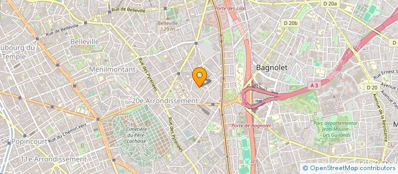 localisation de l'entreprise MADAME MARIE-CLAIRE DE FILIPPI  PARIS