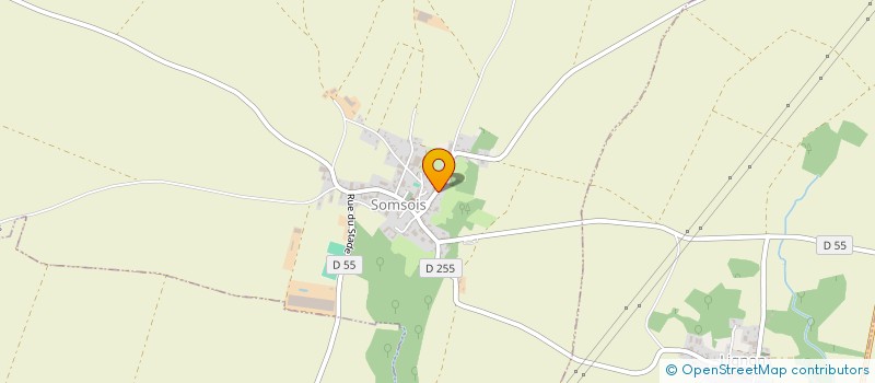 localisation de l'entreprise MADAME MARIE-CLAIRE DECOMBE  SOMSOIS