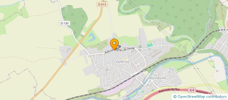 localisation de l'entreprise MADAME MARIE CLAIRE DIDIER  VALLEROY