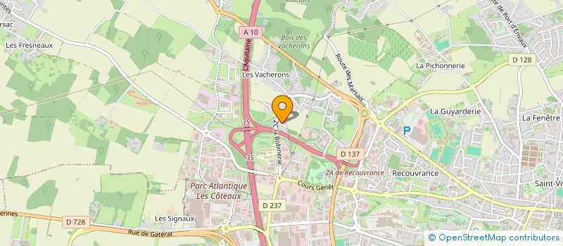 localisation de l'entreprise MADAME MARIE-CLAIRE FILLIOLAUD  ECURAT