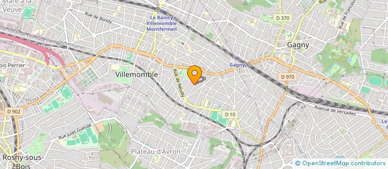 localisation de l'entreprise MADAME MARIE-CLAIRE FONTA  VILLEMOMBLE