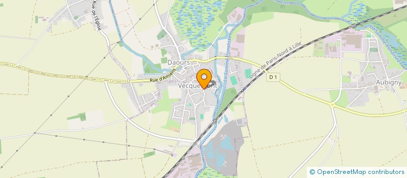 localisation de l'entreprise MADAME MARIE CLAIRE FOURDRINIER  VECQUEMONT