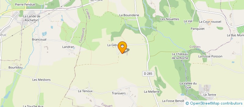 localisation de l'entreprise MADAME MARIE-CLAIRE GARCON  CUGUEN