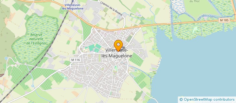 localisation de l'entreprise MADAME MARIE-CLAIRE GHILARDI  VILLENEUVE-LES-MAGUELONE