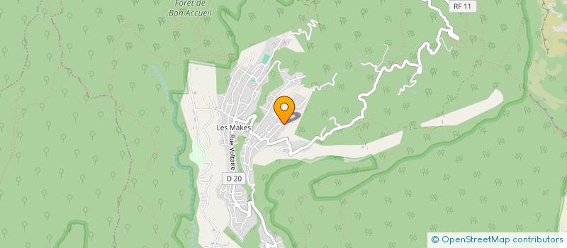 localisation de l'entreprise MADAME MARIE-CLAIRE GRONDIN  SAINT-LOUIS