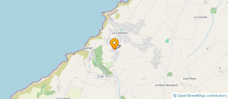 localisation de l'entreprise MADAME MARIE CLAIRE GUICHEBARON à LAMBALLE-ARMOR