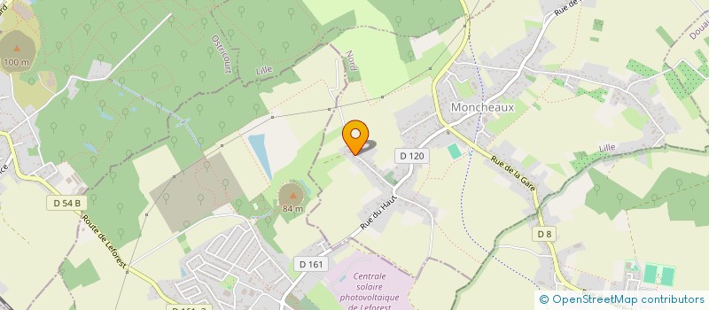 localisation de l'entreprise MADAME MARIE-CLAIRE HERBERT  MONCHEAUX