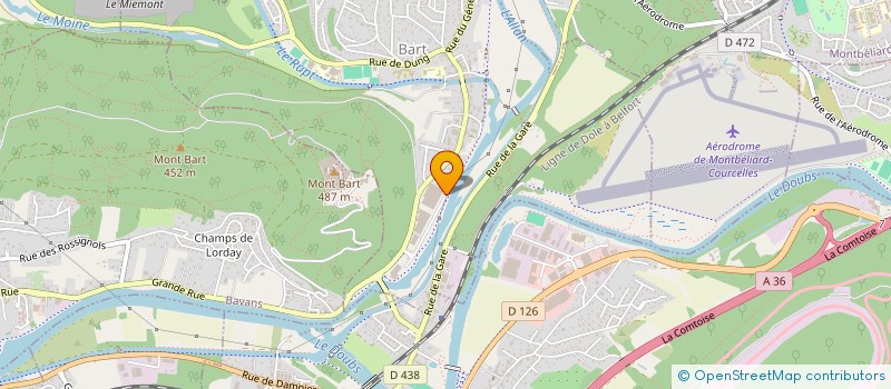 localisation de l'entreprise MADAME MARIE-CLAIRE HERTRICH  BART