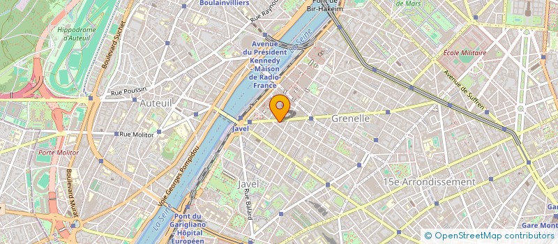 localisation de l'entreprise MADAME MARIE-CLAIRE HUNTER  PARIS