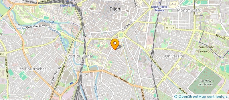 localisation de l'entreprise MADAME MARIE-CLAIRE JACQUES à DIJON
