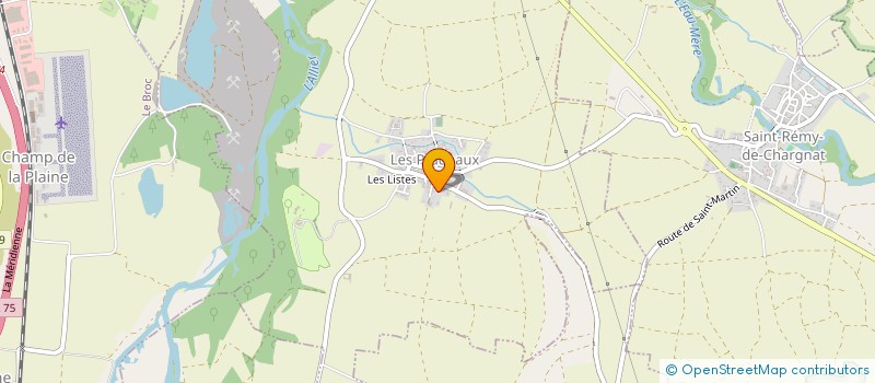 localisation de l'entreprise MADAME MARIE CLAIRE LANGE  LES PRADEAUX