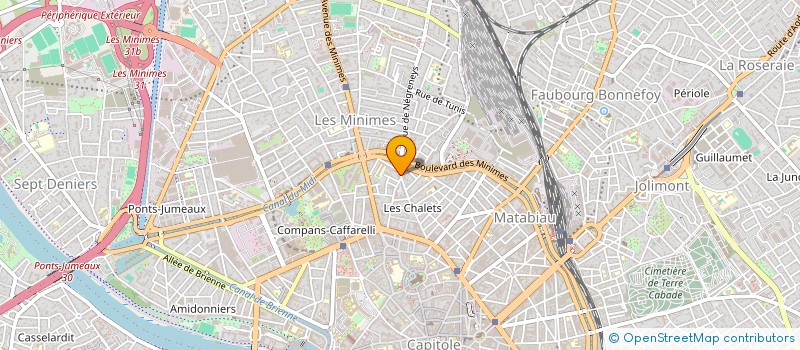 localisation de l'entreprise MADAME MARIE-CLAIRE LIGAS à TOULOUSE