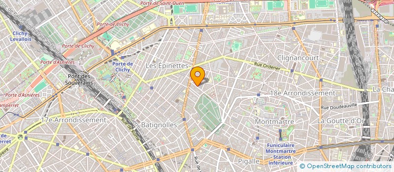 localisation de l'entreprise MADAME MARIE-CLAIRE MAGON  PARIS