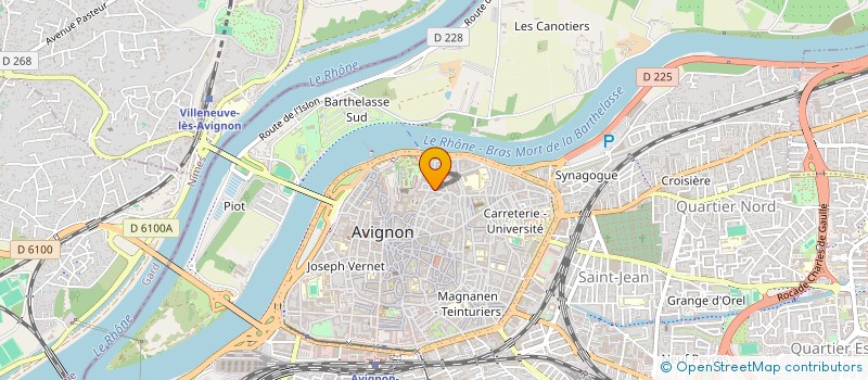 localisation de l'entreprise MADAME MARIE-CLAIRE MARSEILLE  AVIGNON