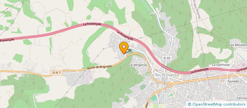 localisation de l'entreprise MADAME MARIE CLAIRE MAZZOLA  LE LUC