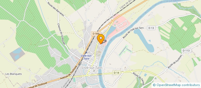 localisation de l'entreprise MADAME MARIE CLAIRE MONTHEILLET  PARISOT