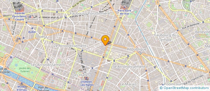 localisation de l'entreprise MADAME MARIE-CLAIRE NEKMOUCHE à PARIS