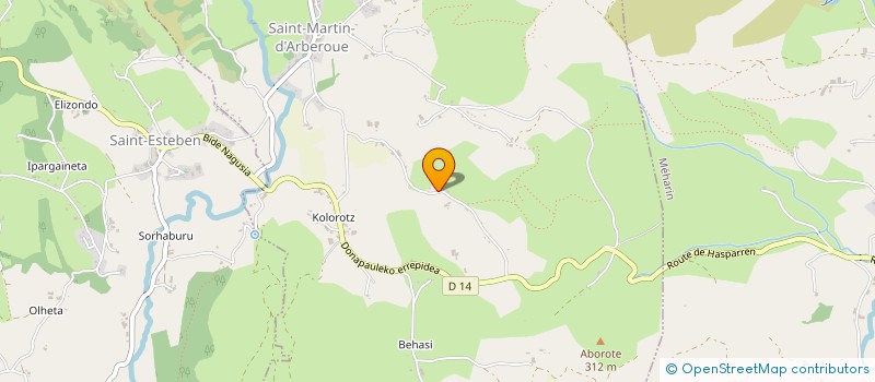 localisation de l'entreprise MADAME MARIE CLAIRE OSPITAL à LANTABAT