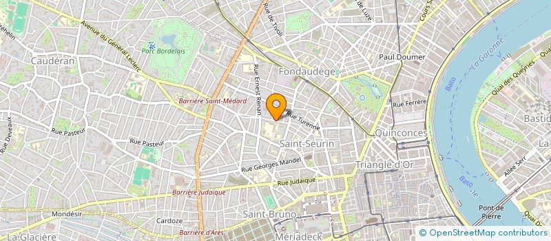 localisation de l'entreprise MADAME MARIE-CLAIRE RENARD  BORDEAUX