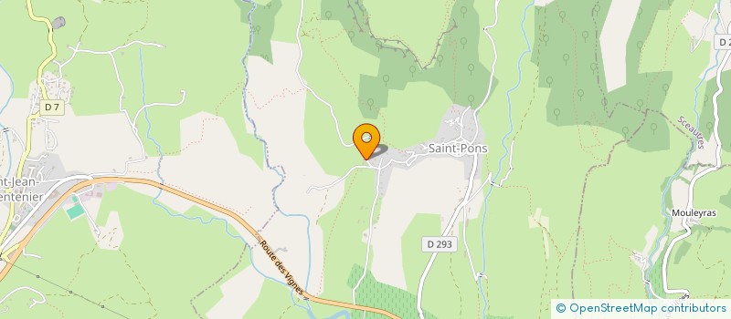 localisation de l'entreprise MADAME MARIE CLAIRE ROCHE  SAINT-PONS