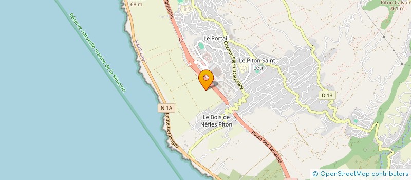 localisation de l'entreprise MADAME MARIE-CLAIRE SARNON à SAINT-LEU