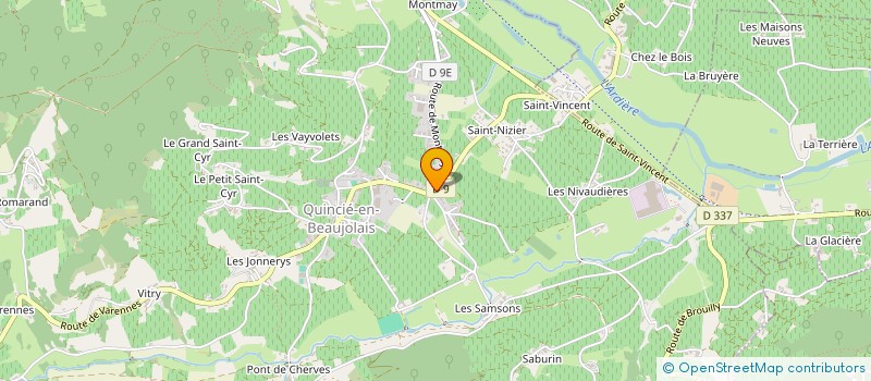 localisation de l'entreprise MADAME MARIE-CLAIRE SIMOND  VERNAY