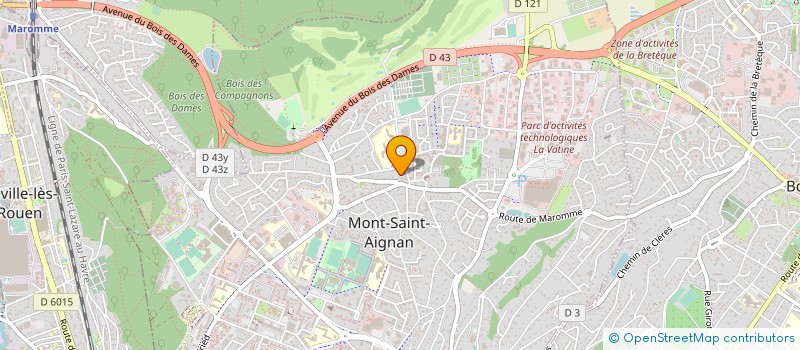localisation de l'entreprise MADAME MARIE-CLAIRE SOUPE à MONT-SAINT-AIGNAN
