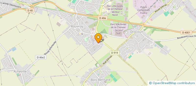 localisation de l'entreprise MADAME MARIE-CLAIRE SUMERA  ROUVROY