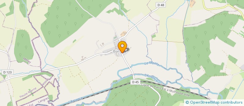 localisation de l'entreprise MADAME MARIE-CLAIRE TAINTURIER  ROSIERES-SUR-MANCE