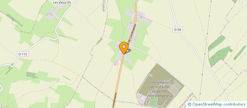 localisation de l'entreprise MADAME MARIE-CLAIRE THAON  FRESNOY-FOLNY