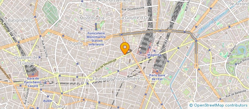 localisation de l'entreprise MADAME MARIE-CLAIRE VITALE  PARIS