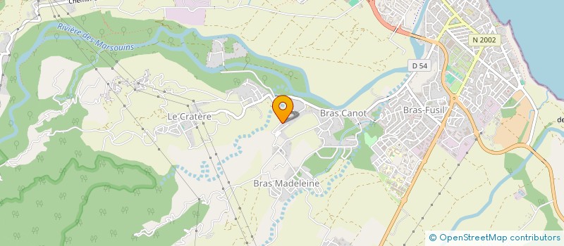 localisation de l'entreprise MADAME MARIE-CLARISSE LEBRETON à SAINT-BENOIT