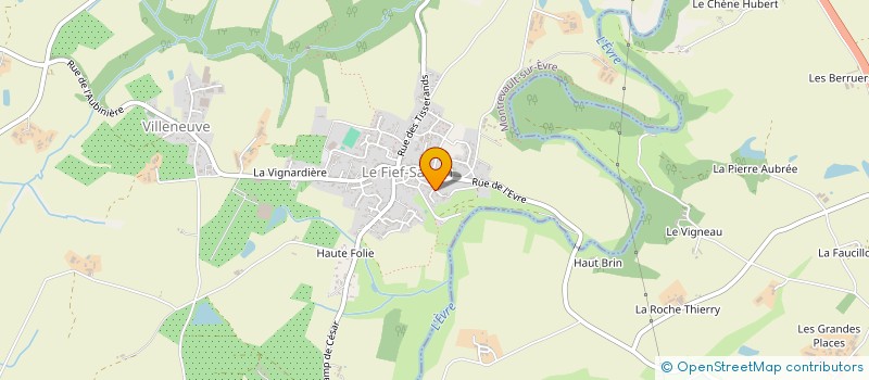 localisation de l'entreprise MADAME MARIE CLAUDE  BEAUPREAU-EN-MAUGES