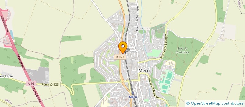 localisation de l'entreprise MADAME MARIE-CLAUDE ADROT  MERU