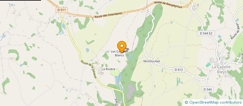 localisation de l'entreprise MADAME MARIE CLAUDE ALBESPY  LE BAS SEGALA