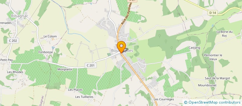 localisation de l'entreprise MADAME MARIE CLAUDE ARCHAMBAULT DE VENAY à ISSIGEAC
