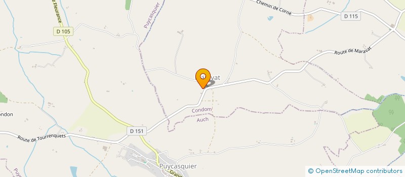 localisation de l'entreprise MADAME MARIE-CLAUDE ARMAN  SARRANT