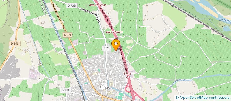 localisation de l'entreprise MADAME MARIE CLAUDE ARMAND  SENAS