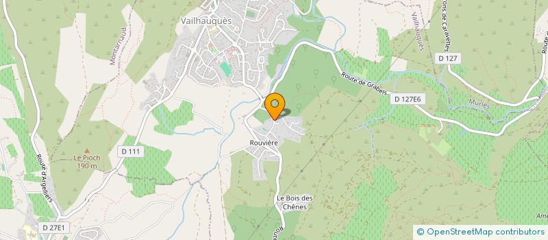 localisation de l'entreprise MADAME MARIE-CLAUDE AUSSET  VAILHAUQUES